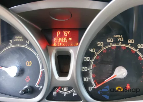 2013 Ford Fiesta Se из США, поврежденный, VIN 3FADP4EJ7DM117007